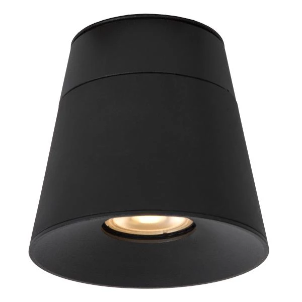 Lucide TRIGONO - Ceiling spotlight - Ø 10,5 cm - 1xGU10 - Black - detail 1
